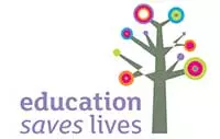 Education saves lives logo